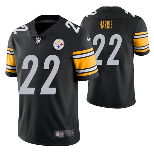 Toddlers Pittsburgh Steelers #22 Najee Harris Black 100th Season Vapor Untouchable Limited Stitched NFL Jersey